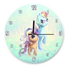 Cakasaat Ponyville Şirin Poniler Duvar Saati