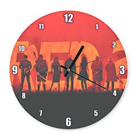 Cakasaat Red 2 Poster Duvar Saati
