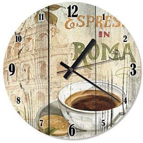 Cakasaat Romada Espresso Kahve Tasarım Duvar Saati