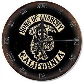 Cakasaat Sons Of Anarchy California Dekoratif Duvar Saati