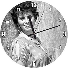 Cakasaat Sophia Loren Mutlu Duvar Saati