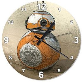 Cakasaat Star Wars Art Bb 8 With Treads Akarlı Duvar Saati