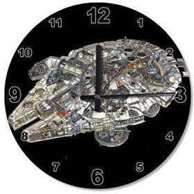 Cakasaat Star Wars Han Solo Gemisi Sessiz Duvar Saati
