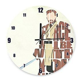Cakasaat Star Wars Yazılı Duvar Saati