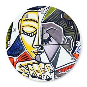 Cakasaat Tete D'une Femme Lisant Head of A Woman Reading 1953 By Pablo Picasso Duvar Saati