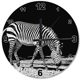 Cakasaat Zebra Ahşap Duvar Saati
