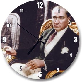 Cakatablo 5321 Mustafa Kemal Atatürk Portre 35x50 cm Ahşap Tablo