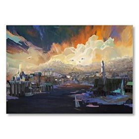 Cakatablo Disco Elysium Sanat Eseri Aleksander Rostov Oyun Sanat Görseli 50x70 cm Mdf Ahşap Tablo