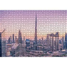 Cakatablo Dubai Şehir Merkezi Manzarası 1000 Parça Puzzle