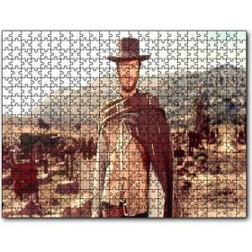 Cakatablo İyi Kötü Çirkin Clint Eastwood 1000 Parça Puzzle