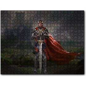 Cakatablo Kral Arthur Sanat Eseri Görseli 255 Parça Puzzle