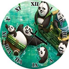 Cakatablo Kung Fu Panda 3 2016 Duvar Saati