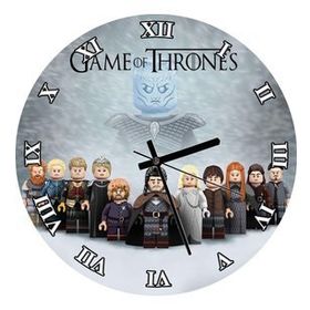 Cakatablo Marcin Otreba'dan Lego Game of Thrones Görseli Duvar Saati