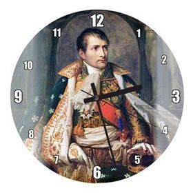 Cakatablo Napoleon Bonaparte Tahtta Tacı Duvar Saati