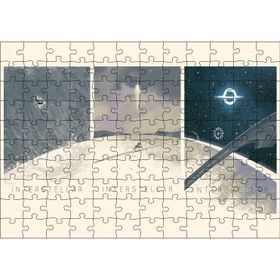 Cakatablo Retro Film Afişi Yıldızlararası Görseli 120 Parça Puzzle