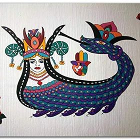 Cakatablo Şahmeran Çizimi 25x35 cm Ahşap Tablo