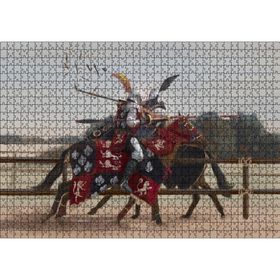 Cakatablo Şovalyelerin Çarpışması Görseli 1000 Parça Puzzle