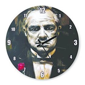 Cakatablo The Godfather Vaftiz Babası Duvar Saati