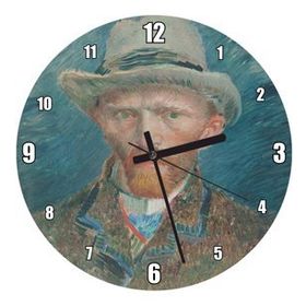 Cakatablo Vincent Van Gogh Kendi Portresi Duvar Saati