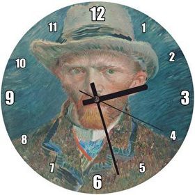 Cakatablo Vincent Van Gogh Kendi Portresi Duvar Saati