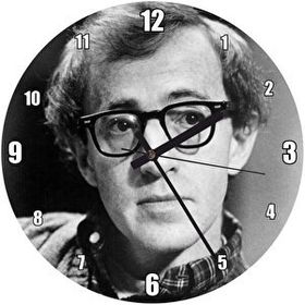 Cakatablo Woody Allen Kazak Gömlek Duvar Saati