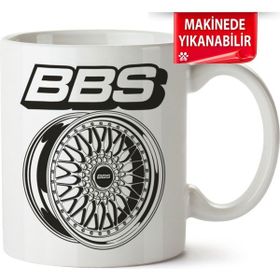 Çakılap Bbs Baskılı Porselen Kupa Bardak