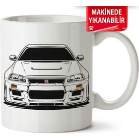 Çakılap Gtr R34 Baskılı Kupa Bardak