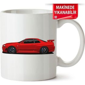 Çakılap Gtr R34 Baskılı Kupa Bardak