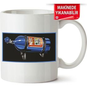 Çakılap Noss Baskılı Porselen Kupa Bardak