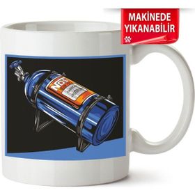 Çakılap Noss Baskılı Porselen Kupa Bardak