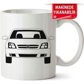 Çakılap Opel Vectra C Baskılı Porselen Kupa Bardak