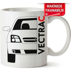 Çakılap Opel Vectra C Baskılı Porselen Kupa Bardak