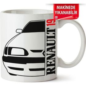 Çakılap Renault 19 Baskılı Kupa Bardak
