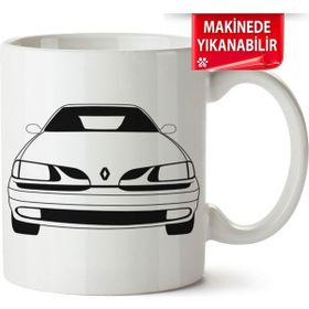Çakılap Renault Megane 1 Baskılı Porselen Kupa Bardak