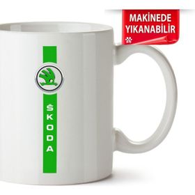 Çakılap Skoda Logo Baskılı Kupa Bardak