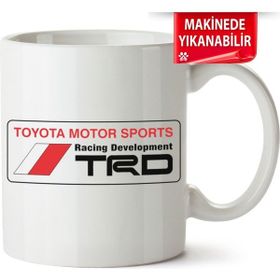 Çakılap Toyota Trd Logo Baskılı Porselen Kupa Bardak