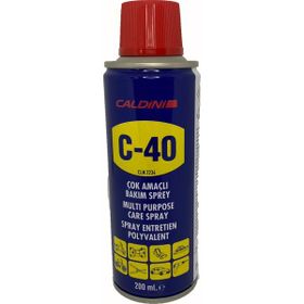 Caldini 200 ml C40 Çok Amaçlı Bakım Pas Sökücü Yağlayıcı Spreyi