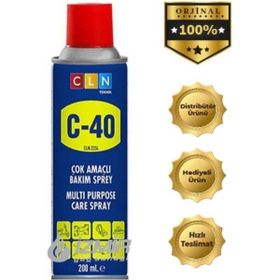 Caldini 200 ml C40 Çok Amaçlı Bakım Pas Sökücü Yağlayıcı Spreyi