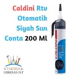 Caldini 200 ml Rtv Otomatik Siyah Sıvı Conta