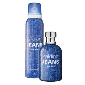 Caldion Jeans EDT 100 ml Erkek Parfüm Seti