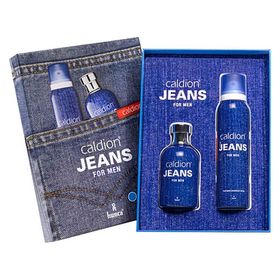 Caldion Jeans EDT 100 ml Erkek Parfüm Seti
