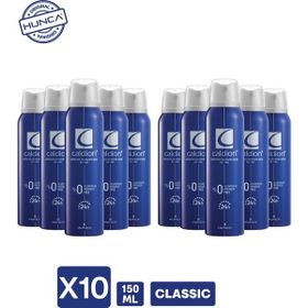 Caldion Klasik Erkek 10x150 ml Sprey Deodorant