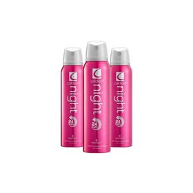Caldion Night 3x150 ml Erkek Sprey Deodorant