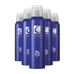 Caldion Pudrasız Ter Önleyici Leke Yapmayan Erkek Sprey Deodorant 150 ml x 6