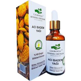 Çalıkoğlu Bitkisel Ürünler 50 ml Soğuk Sıkım Acı Badem Yağı