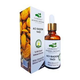 Çalıkoğlu Bitkisel Ürünler 50 ml Soğuk Sıkım Acı Badem Yağı