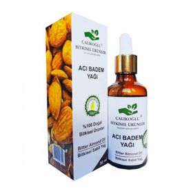Çalıkoğlu Bitkisel Ürünler 50 ml Soğuk Sıkım Acı Badem Yağı