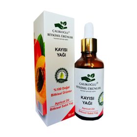 Çalıkoğlu Bitkisel Ürünler 50 ml Soğuk Sıkım Kayısı Çekirdeği Yağı