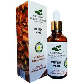 Çalıkoğlu Bitkisel Ürünler 50 ml Soğuk Sıkım Keten Tohumu Yağı