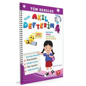Çalışkan Arı Yayınları - 4. Sınıf Tüm Dersler Akıl Defterim